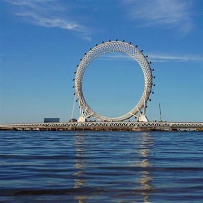 Skaftløst gigantisk pariserhjul